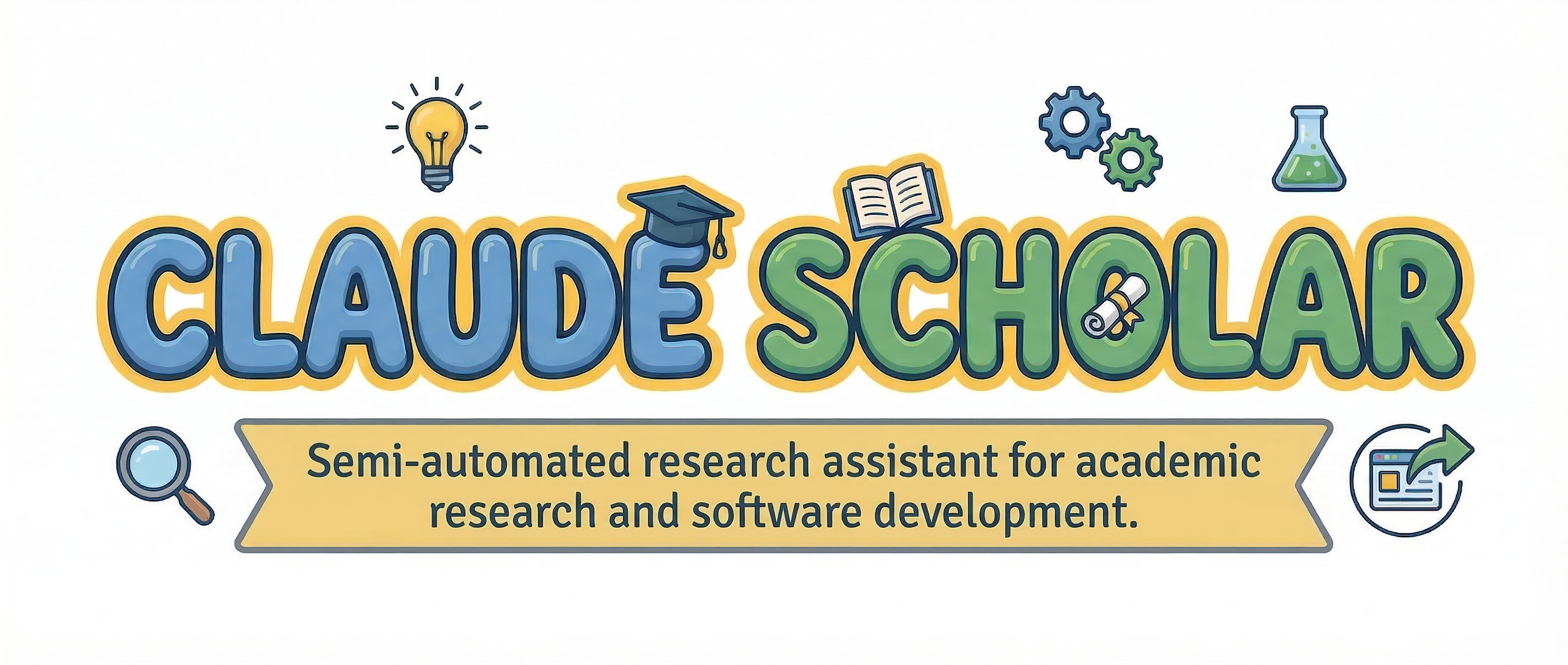 Claude Scholar — screenshot from the official GitHub repository